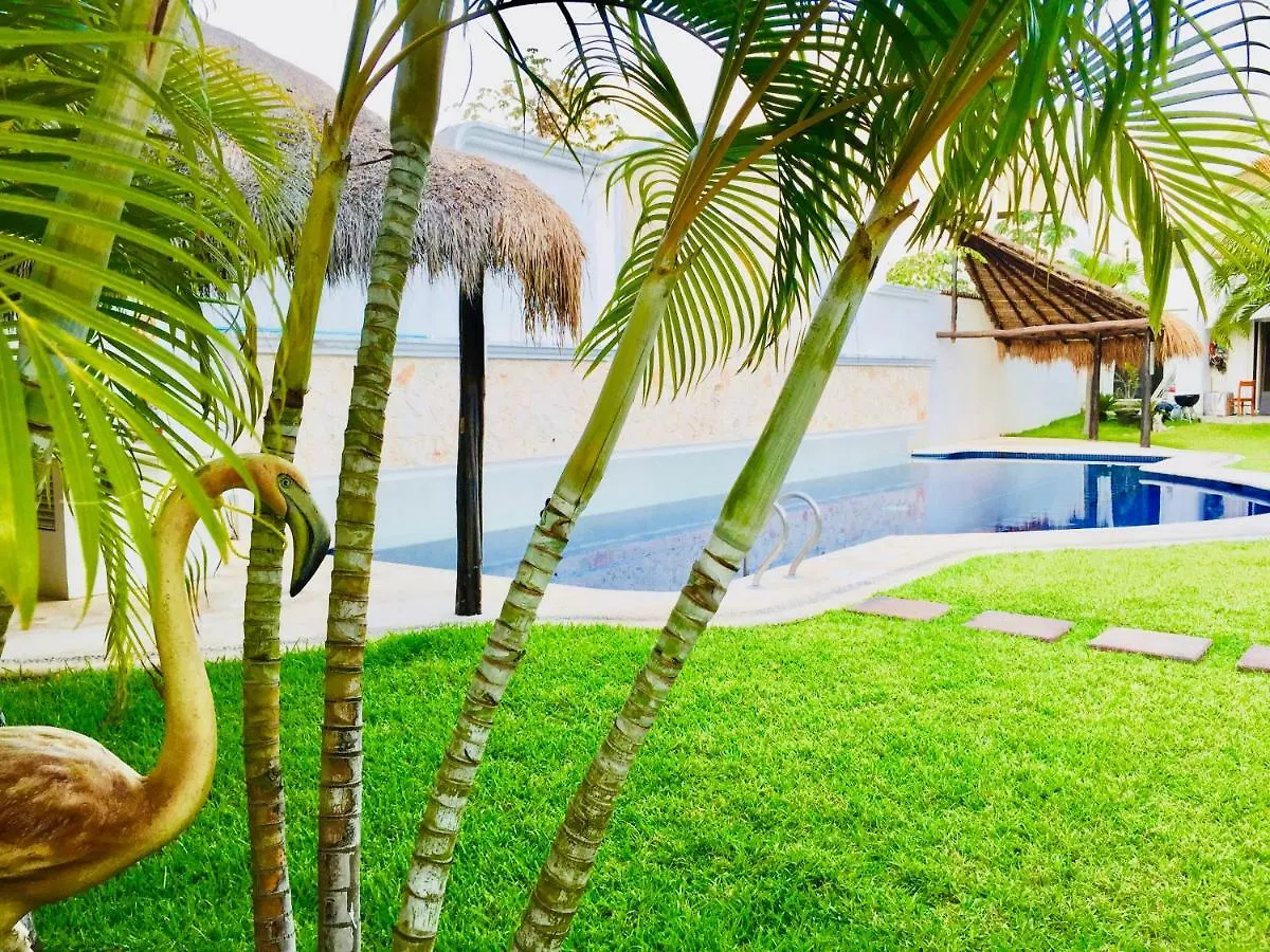 Gorgeous 11 People Comfort Villa With Pool Playacar Phase 2 Playa del Carmen